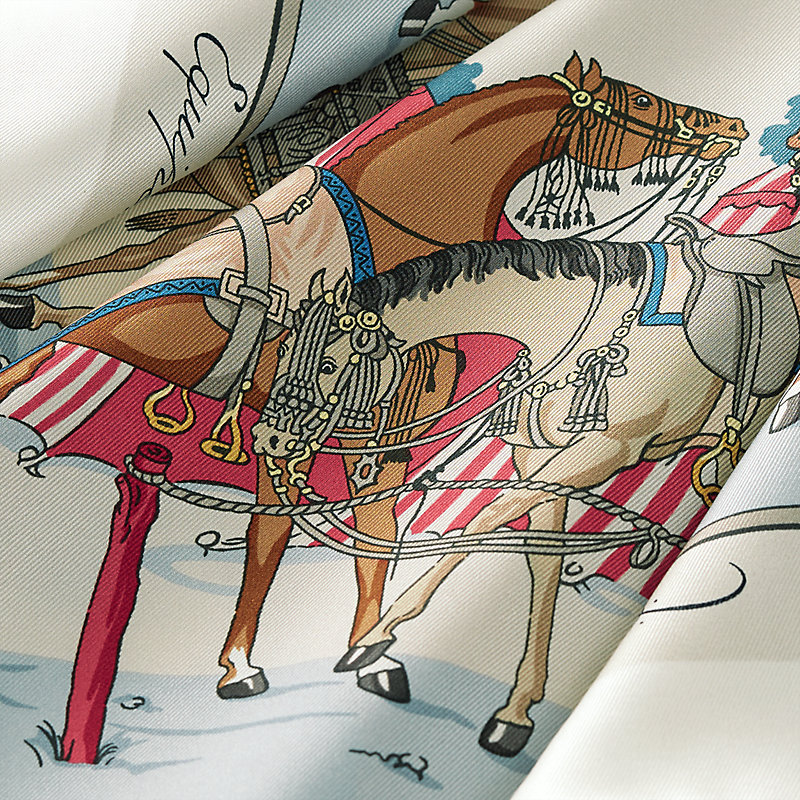 HERMESエルメスカレ70texaswildlife Equipements a Cheval sur l'Elegance scarf 70 | Hermès USA